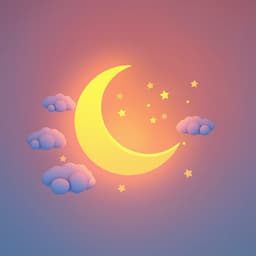 Bedtime moon illustration