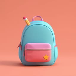 First day of school theme illustration